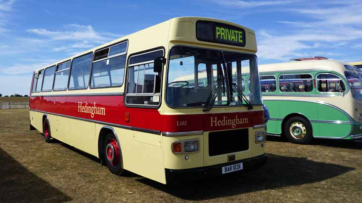 Hedingham Leyland Leopard Plaxton Derwent L103